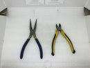 Lot Of 2 Kobalt Nickel Needle-Nose And Side Cutters