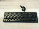 Dell Kb212-B Black Usb 104 Keys Wired Keyboard 0dj454 (Used)