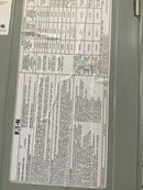 Eaton Br 200 Amp 120/240v 1 Phase 3 Wire  20/40 Space Panel Cover  Br4040l200
