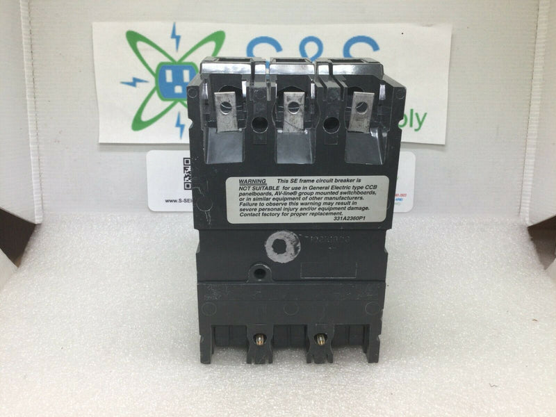 Ge Spectra Rms Sela36at0100 Circuit Breaker 70 Amp Trip 3 Pole Srpe100a70