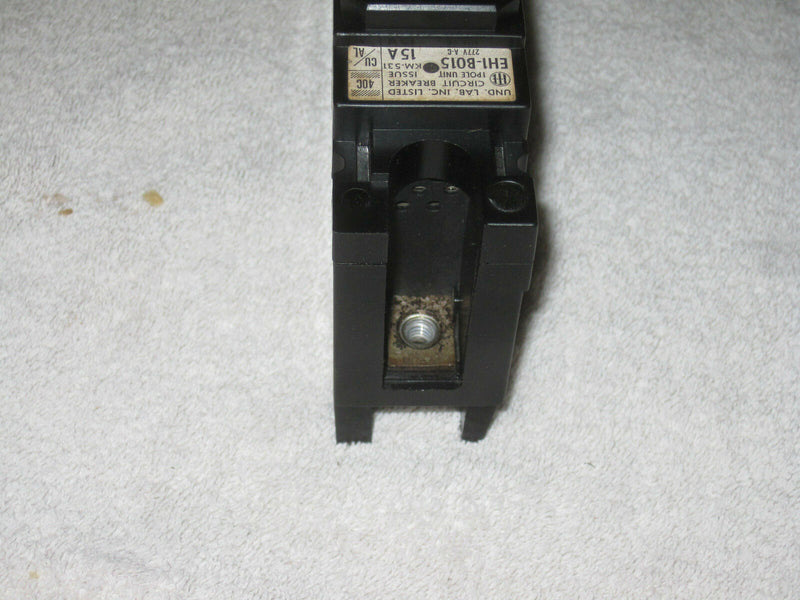Ite Eh1-B015 15 Amp 1 Pole 277vac Circuit Breakers Eh1b015 Voltage Rating 277