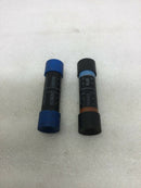 (Lot Of 2) Aluminum Insulated Service Entrance Splice Sleeves Ubb66,Cba22 (Bin 2)