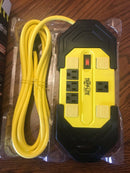 Tripp Lite, 8 Outlet Power Strip 15ft Long Cord Plug Wall Mount Hang Clip Holes