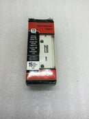 Legrand TM826USB-LACC6 Decorator Dublex USB Charger 3.1a 125vac 15A Light Almond