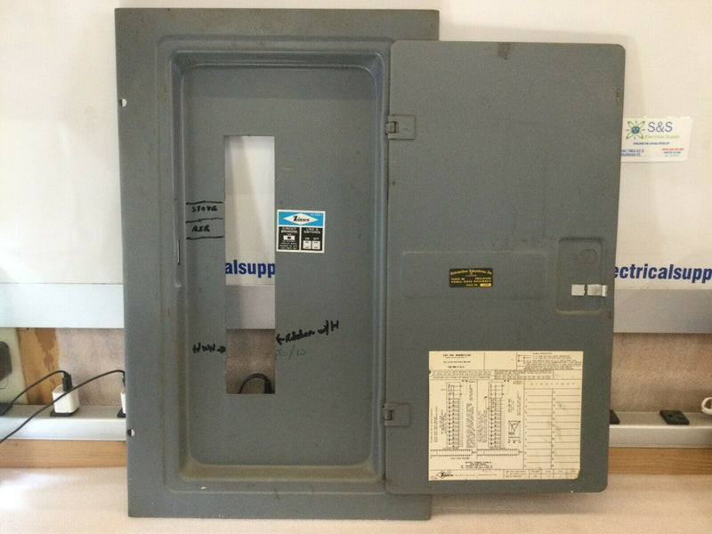 Zinsco Sylvania MLB20(12-24) 225 Amp 120/240v Main Breaker Panel Cover MLB20(12-24)C 23 1/8" x 14 1/4"
