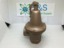 Watts 1-1/2" Brass Pressure Reducing Valve Model M
