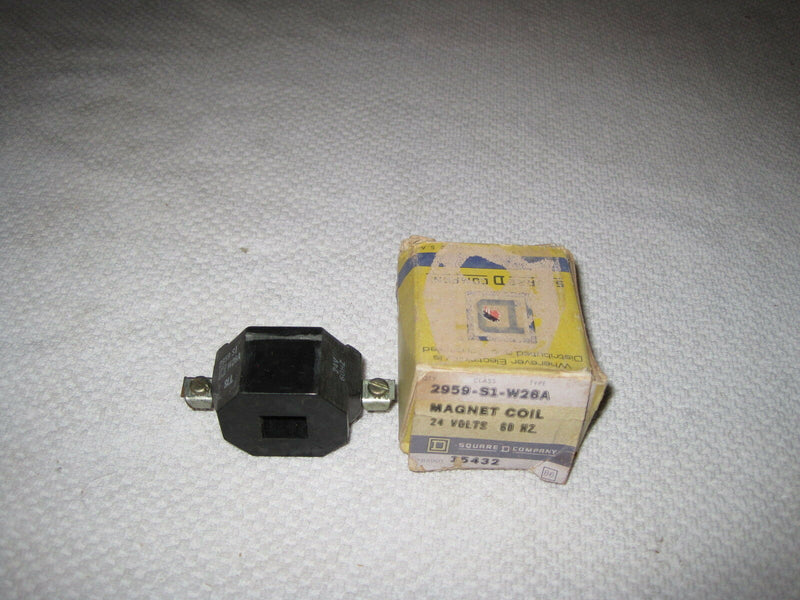 Square D 2959-S1-W26a Magnetic Coil 24 Volt