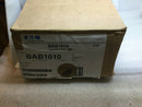 Bab1010 Cutler Hammer 1 Pole 10 Amp 120 Volt Circuit Breaker