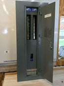 Square D Nqod Mhc50s 225 Amp  208y/120 Vac 3ph 42 Space Panel & Cover