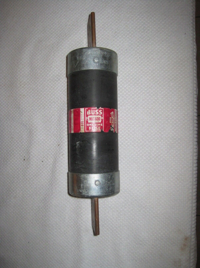 Buss Nos 600 Fuse 600amp 600v Class H One-Time