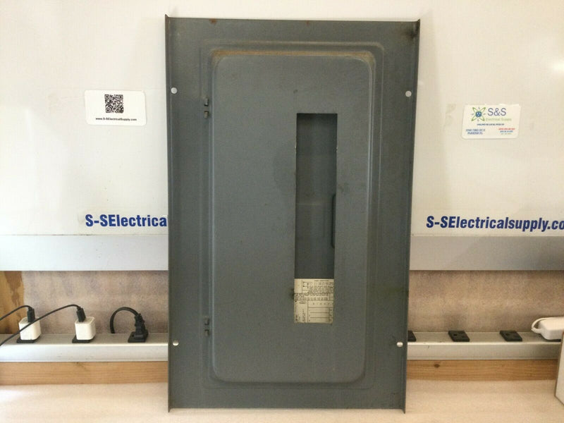 Zinsco Sylvania MLB20(12-24) 225 Amp 120/240v Main Breaker Panel Cover MLB20(12-24)C 23 1/8" x 14 1/4"