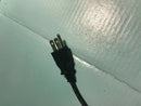 10-Foot Power Cord For Pc Computer Or Monitor, 5-15p To C-13 Right Angle, 18awg