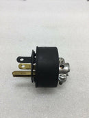 New 15a Or 20a Grounding Rubber Caps W/ Cord Clamps Eagle Electrical Plugs Bin2