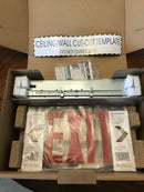 Lithonia EDGR1 R M4 Red Letters Recessed Edgelit Led Aluminum Finish Exit Sign