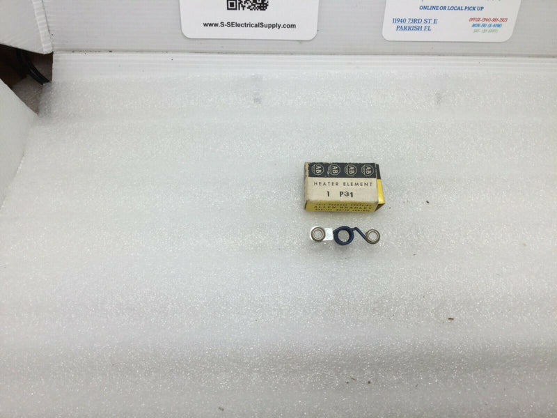 Allen Bradley Heater Element P31