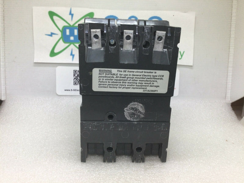 Ge General Electric Sela36at0030 3p 600v 30a Spectra With Srpe30a15 Plug