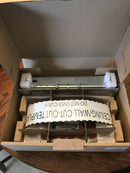 Lithonia EDGR1 R M4 Red Letters Recessed Edgelit Led Aluminum Finish Exit Sign