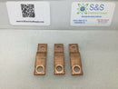 (3) Siemens Mounting Feet Copper QJ2 Style Breaker