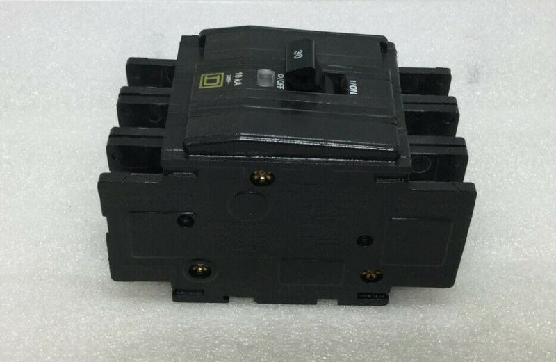 Square D QOU-330 30 Amp Circuit Breaker - 22kA Interrupt Rating, Used, Pulled From Working Panel