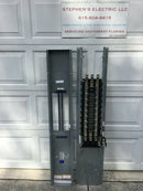 Square D Nqod Guts & Dead Front, 225 Amp Ready For Main Breaker 208/120/240v