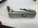 Lot Of 4 Eklind Tool Fold-Uni-Key #20811 & #20912 / Klein #68702 Precision Craft