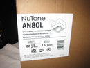 Nutone An80l Invent Single Speed Fan Light, 80 Cfm 1.0 Sones