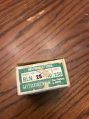 Lot Of 4!!! Littelfuse Rln 25h Renewable Fuse 25a 250vac Or Less