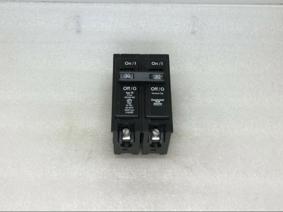 Connecticut Electric UBI-TB230C 30 Amp 2 Pole 120/240V Circuit Breaker
