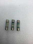 Lot Of 3!!! Littelfuse 1 Amp Flm 1