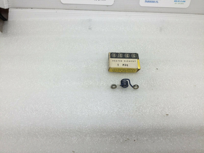 Allen Bradley Heater Element P31