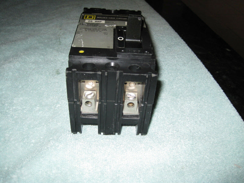 Square D Fal22020 20 Amp 2 Pole Circuit Breaker