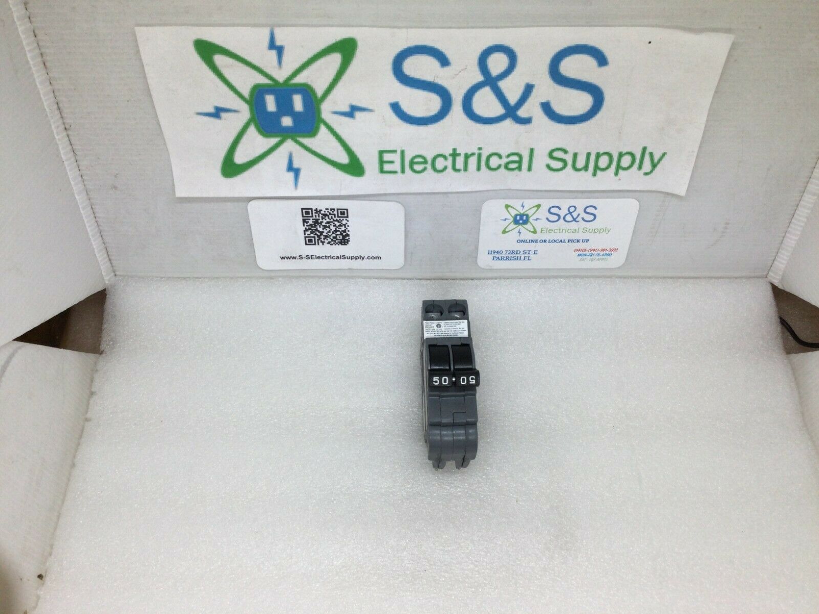 CE Inc UBIF-0250N UBIF0250 2 Pole 50 Amp Connecticut Electric Circuit