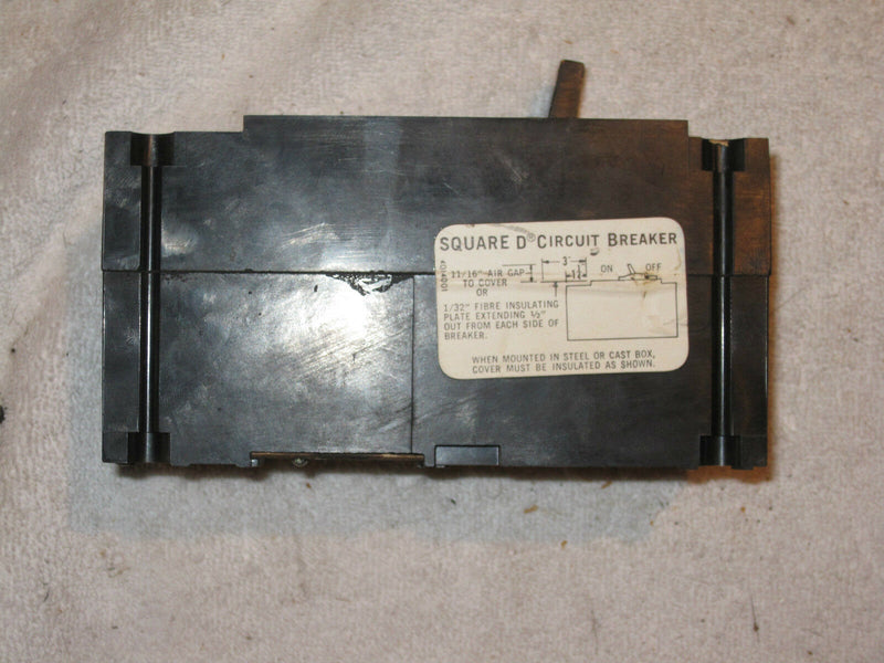 Square D   Fal22060 Fal-22060 60a 2p 240v Circuit Breaker