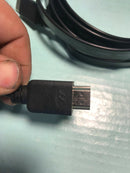 Lot Of 3 Horton High Speed Hdmi Cable Hdmi Cable High Speed, Silver & Gold End