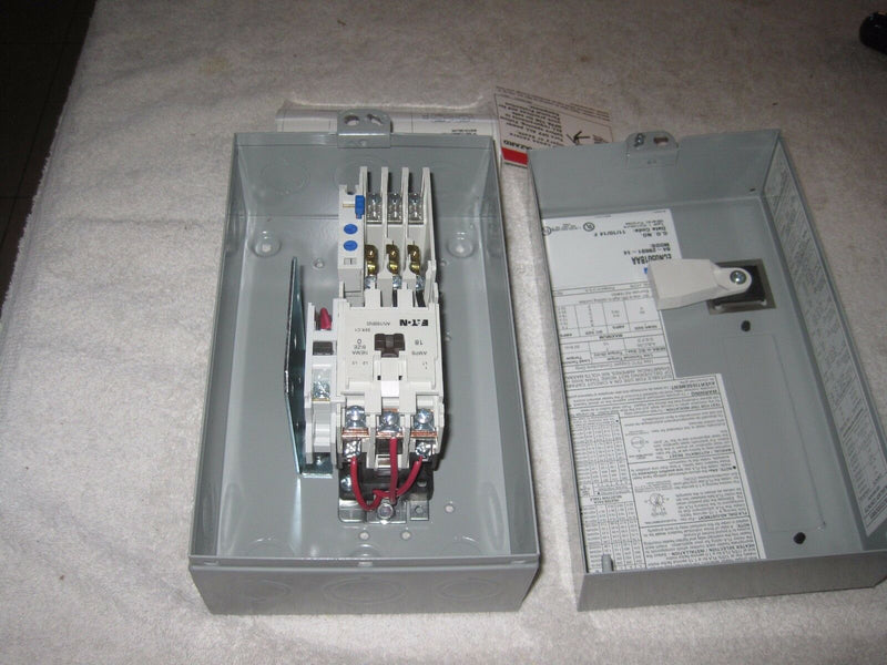 Eaton Ecn0501baa Nema Sz 0, Type 1, Non-Reversing, Starter