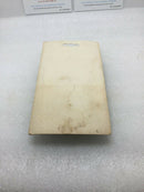 Cooper Wiring Bp1147v Three Outlet Grounding Outlet Adapter, 3 Wire, Ivory