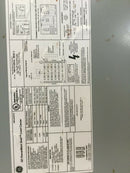 Ge Tm1212rcu Model 2 Type 3r Rainproof Enclosed Panelboard Door Only