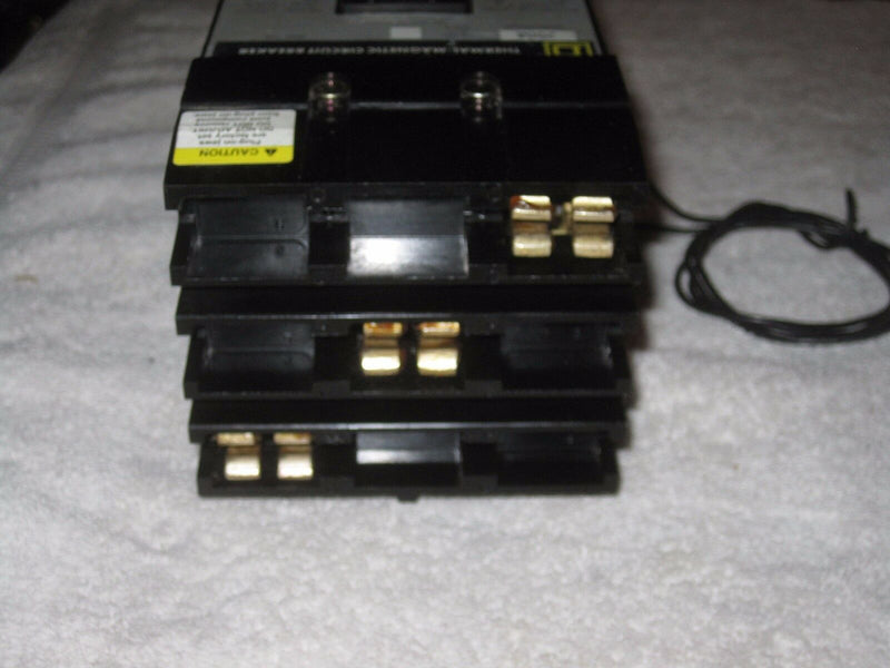 Square D I-Line Circuit Breaker 250 Amp 600 Volt  Ka36250 1021 Shunt A362501021