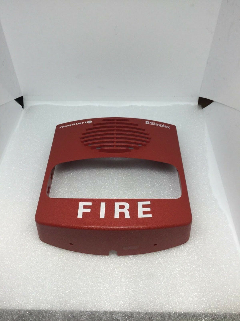 Simplex 49AVC-Wrfire 07431100 Red Wall Addressable Strobe Fire Alarm Cover