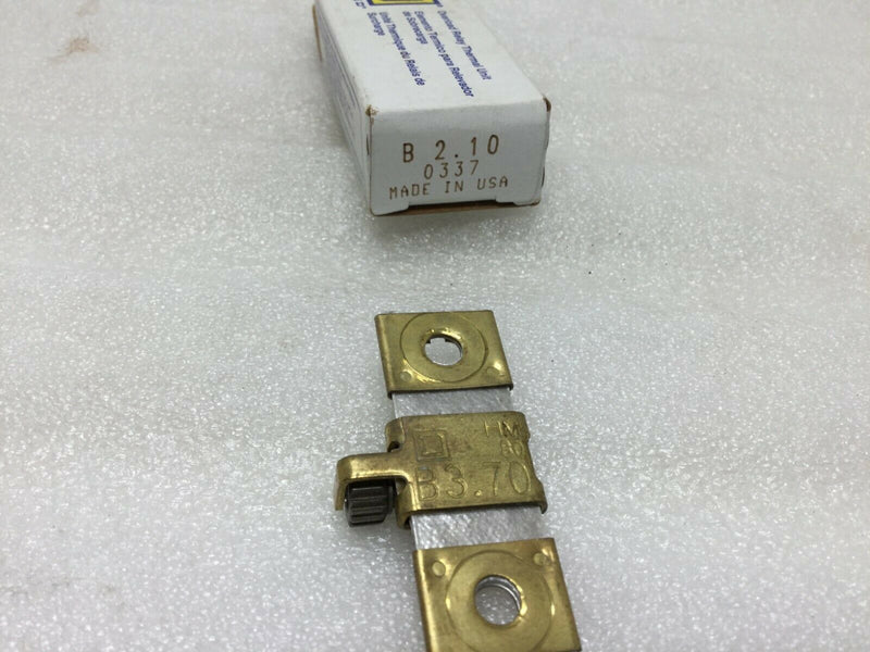Square D B 2.10 Overload Relay Thermal Unit Heater Element