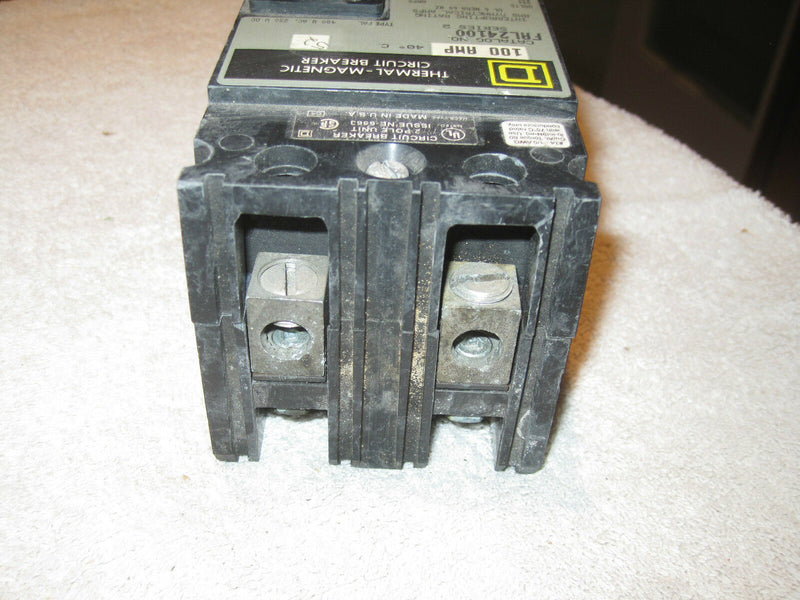 Square D  Fal24100 Thermal-Magnetic / Series 2 Circuit Breaker