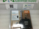 Siemens Q120afcp 20 A Combination Type Arc Fault Circuit Interrupter Breaker