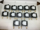 (Lot Of 12) Airpax DC Circuit Breaker LMLK1-30124-1-V 60 Amp 80VDC 1 Pole