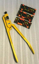 Morris Products 50010 Mechanical Lug Crimpers, Cast Housing, 22"  (8-4/0 Wire)