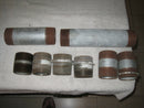 (8) Piece Assortment 2 1/2" Pipe Nipples