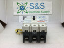 Cutler Hammer FDB3125 125 Amp 3 Pole 600v W/ Shunt Trip  Snt1rp08k Circuit Breaker