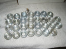 (Lot Of 34)   1" To 1/2" Zinc Plated Steel Reducing Bushing (Bushings)