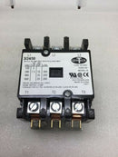 Gemtech 3/24/50; 3 Pole, 50 FLA, 65A Res, 24Vac Coil, 50/60hz Definite Purpose Contactor Definite Purpose Contactor