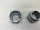 (2) Cantex Pvc Male Terminal Adapter Threaded 1-1/2 " Ul Schedule 40