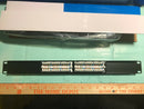 Allen Tel Products AT55B-PNL-12, 12 Ports Cat 5e Rack Mount Patch Panel